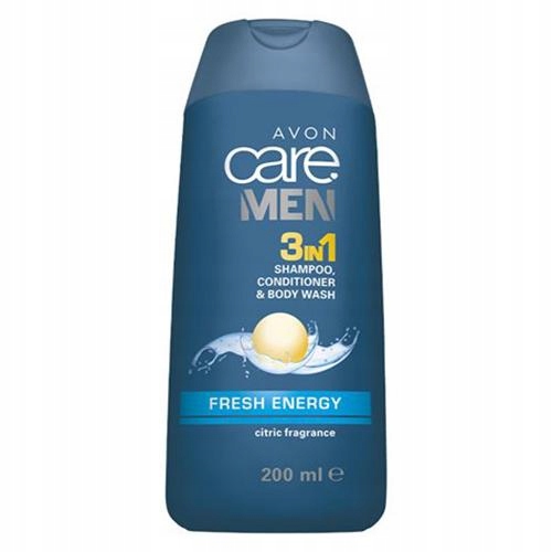 Avon Care Men 3in1 Fresh Energy żel do mycia ciała