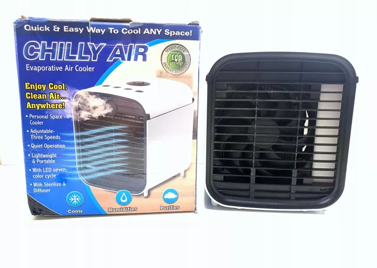 KLIMATYZATOR PRZENOŚNY CHILLY AIR KLW023A USB 12578703651