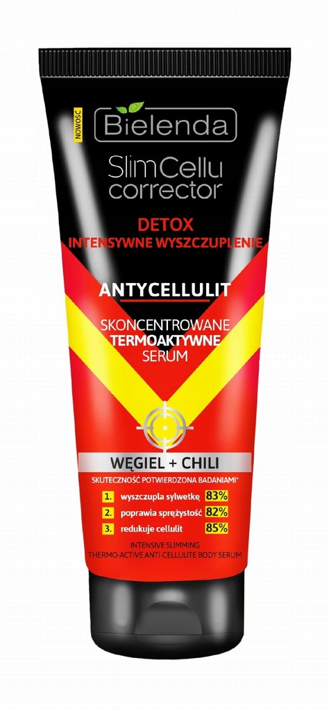 BIELENDA SLIM CEL COR Serum Termoakt.Węgiel+ Chili