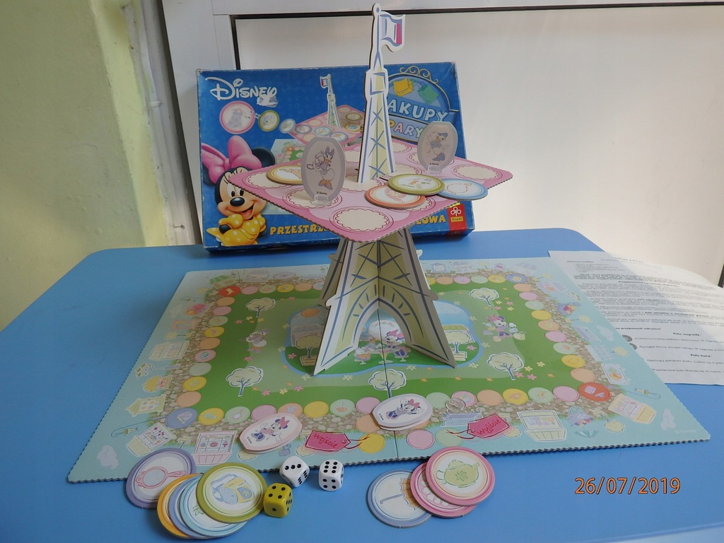 Gra Planszowa Zakupy W Paryzu Disney Minnie 8341093141 Oficjalne Archiwum Allegro