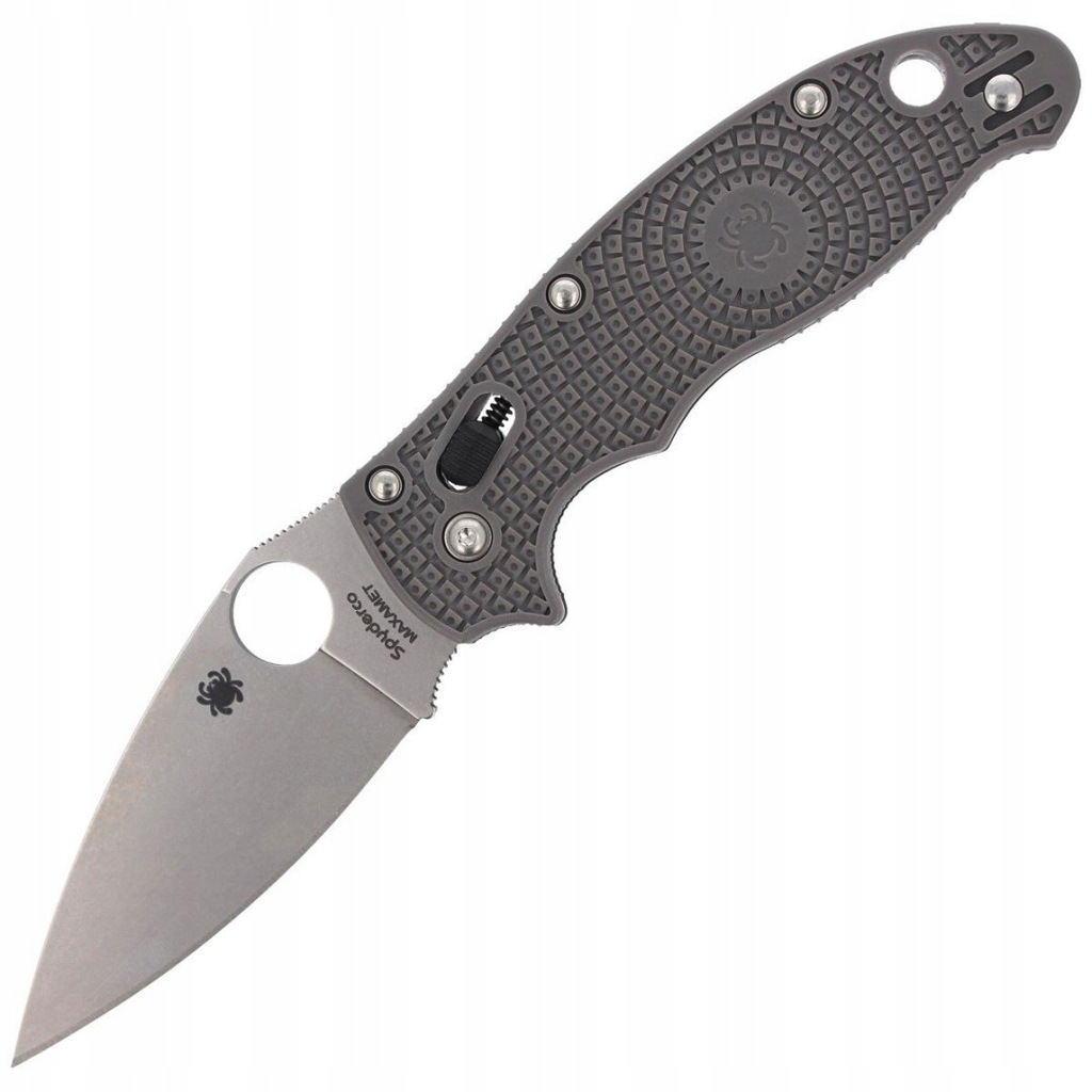 Nóż Spyderco Manix 2 Lightweight Gray Maxamet Plai