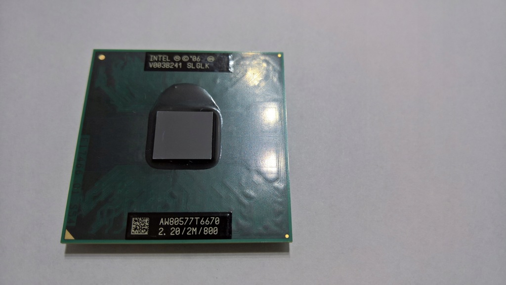 Intel Core 2 Duo T6670 Penryn 2,2GHz 2MB 800MHz
