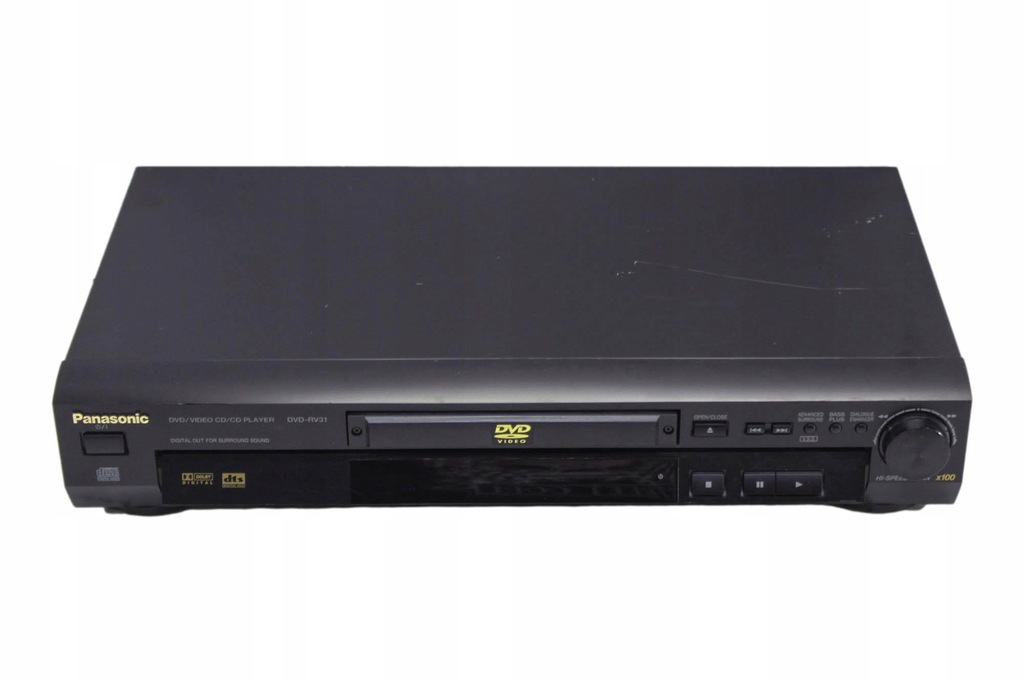 Odtwarzacz DVD CD Panasonic DVD-RV31 OPT subwoofer