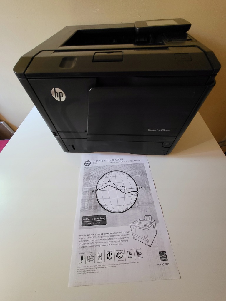 Drukarka laserowa HP LaserJet Pro 400 m401dn A4 - 12409157167 ...
