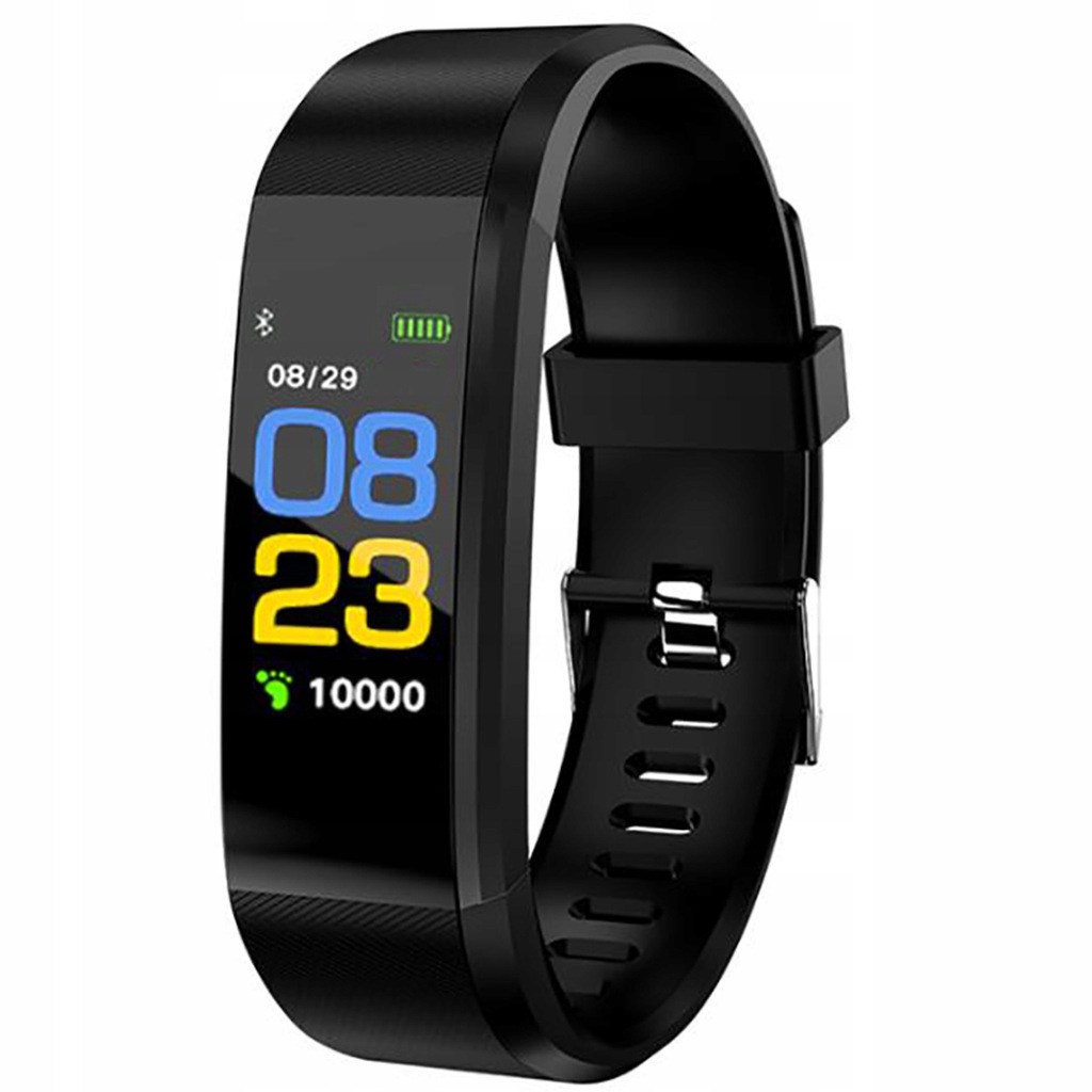 OPASKA SPORTOWA ZEGAREK SMARTBAND FIT PULSOMETR HR