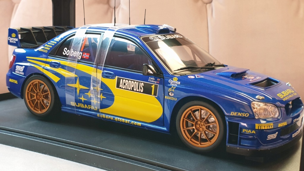 1:18 AUTOART SUBARU IMPREZA WRC 2004 AKROPOLIS - 12103600236