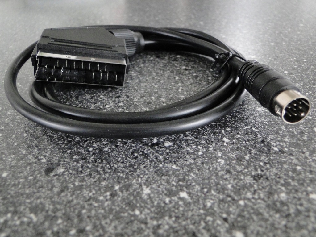Kabel mini DIN 9 PIN - Euro AV Netia Player 1,2 m