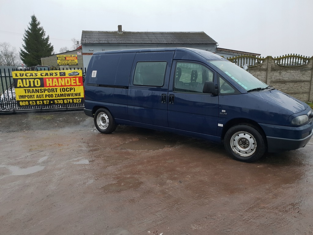 FIAT SCUDO 2003 MAXI 92000KM ORGINAŁ