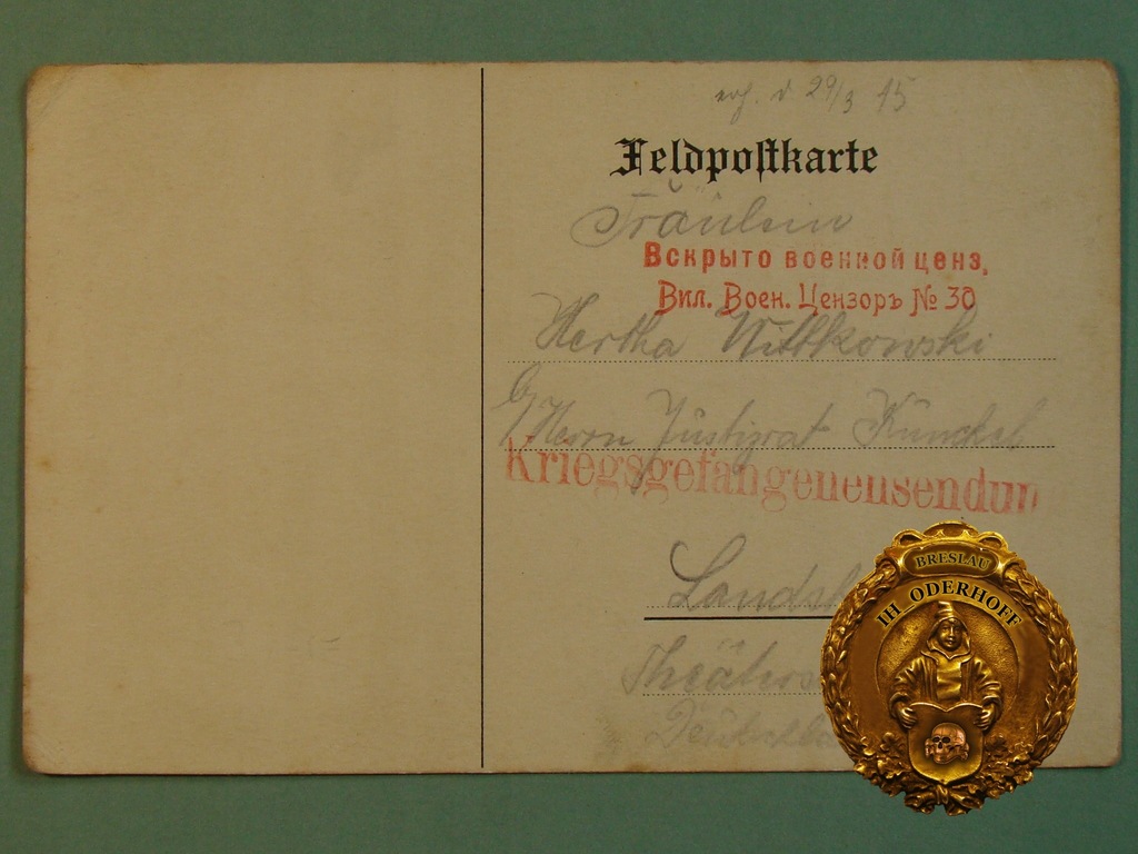1915 Rosja=Lager>Landsberg-Gorzów E8766
