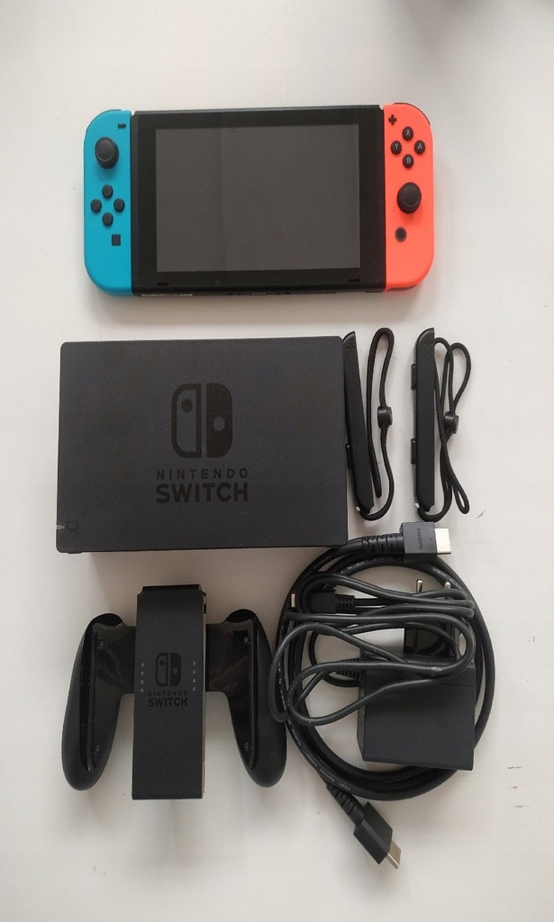 KONSOLA NINTENDO SWITCH 10006775 BLUE NEON RED - 12132140769