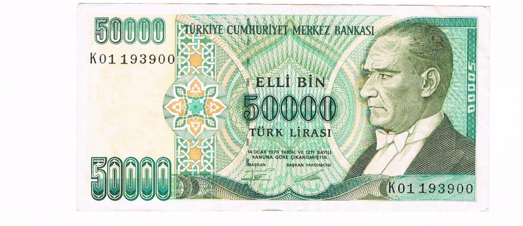 50 tys. lir Turcja