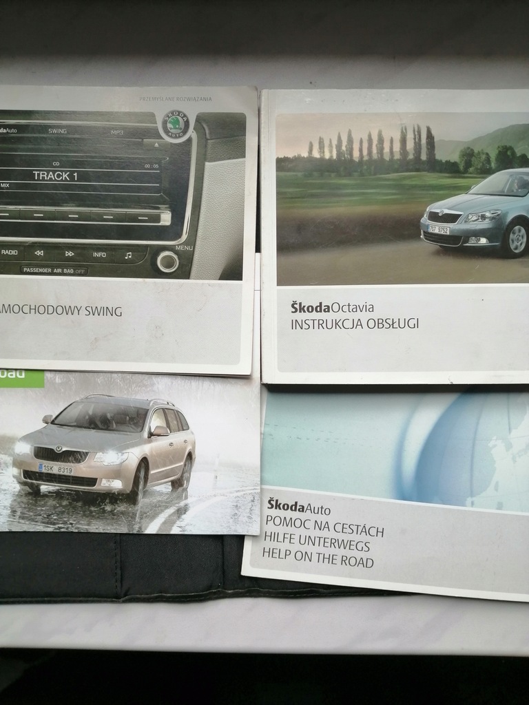 Skoda octaviaII 2008-2012instrukcja obsługi+Radio