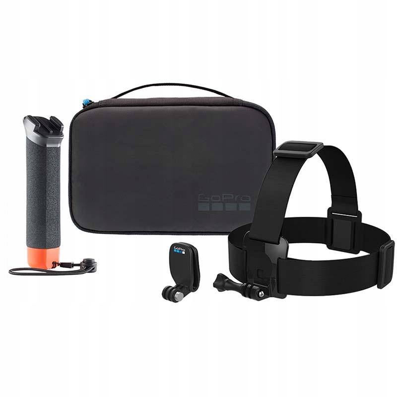 Zestaw Uchwyt, Klips, Opaska na głowę Adventure Kit 3.0 GoPro HERO