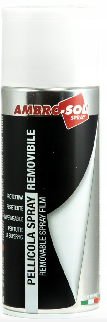 Płynna guma folia ściągalna 400ml biały mat
