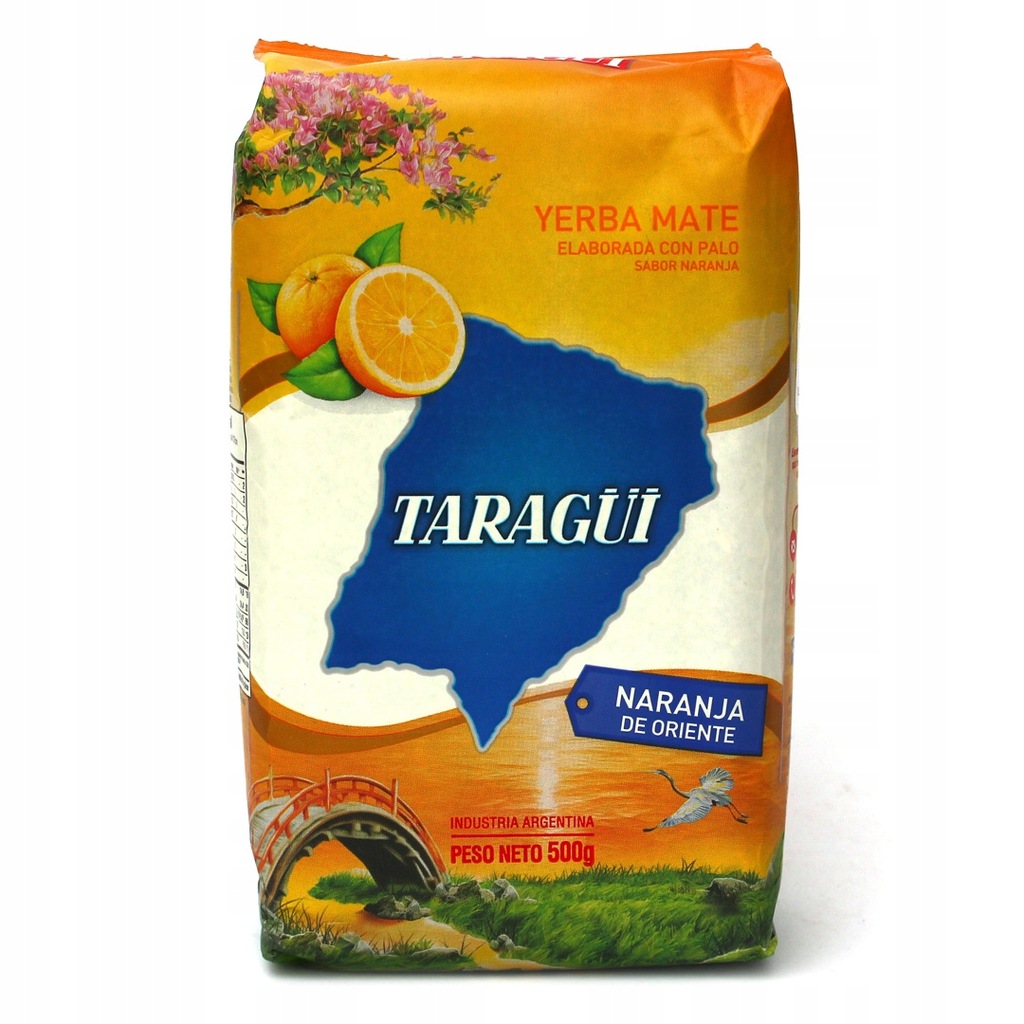 Yerba Mate Taragui Naranja 500g elaborada 0,5 kg