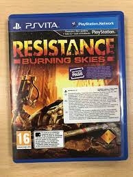 PS Vita Resistance: Burning Skies PL