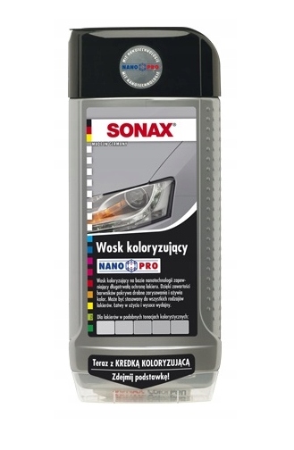 SONAX WOSK KOLORYZUJĄCY Srebrny + GRATIS kredka