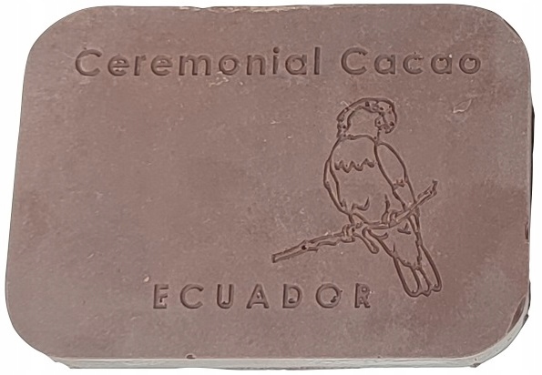 Kakao Ceremonialne z EKWADORU BIO RAW blok 100 g