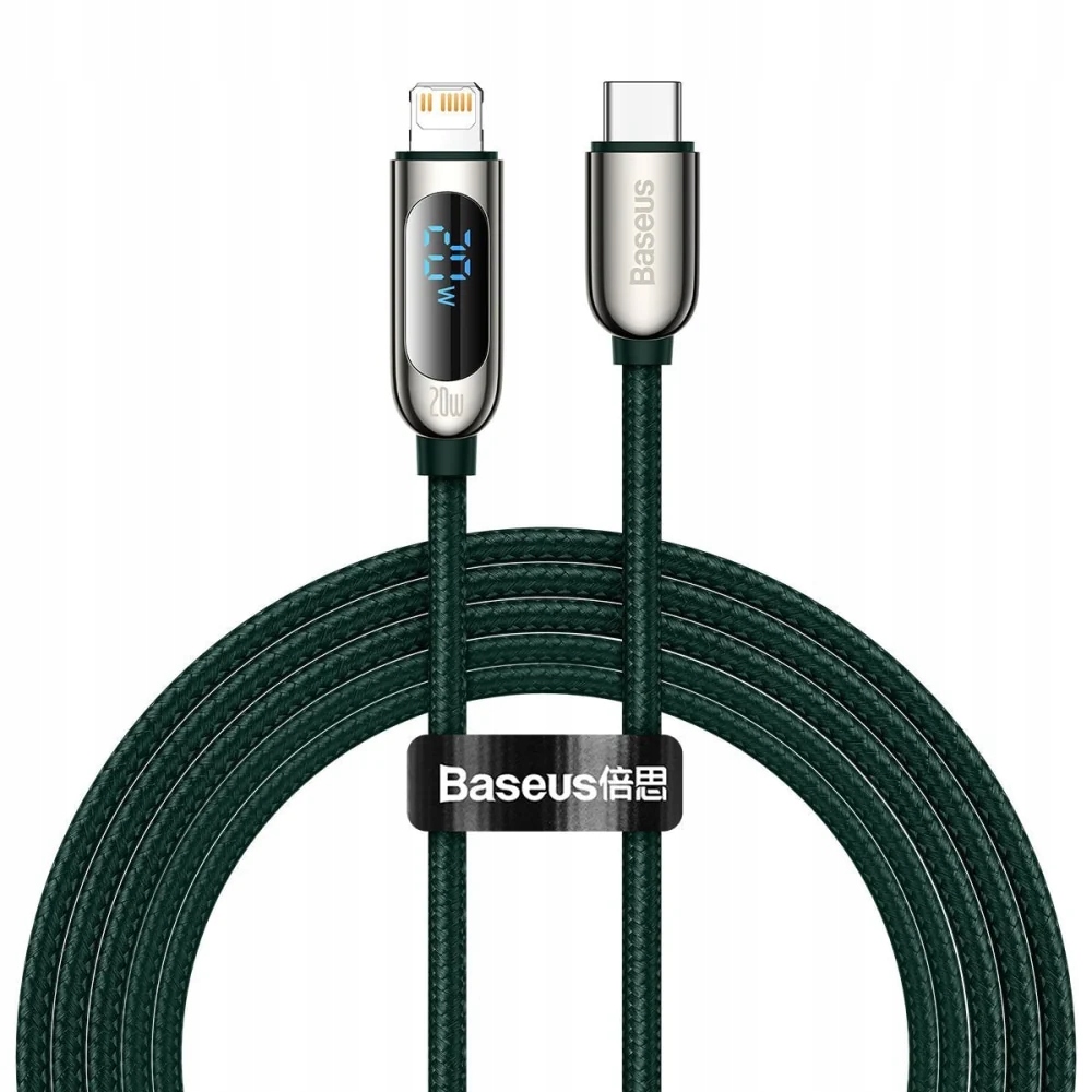 Kabel do ładowania wyświetlacza USB-C na Lightning Baseus, PD, 20W, 2m