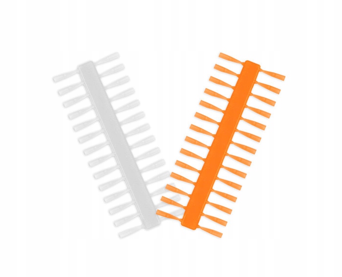 Quiskstops Delphin pomarańczowy 7mm