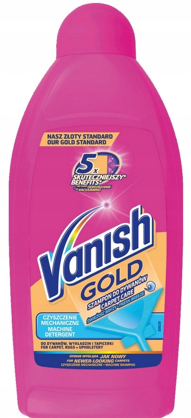 Vanish 500ml SZAMPON Dywany Czyszczenie MECHANI.