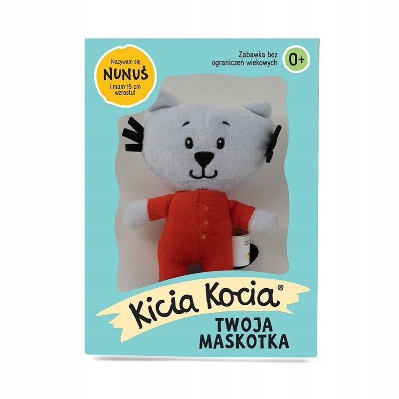 Kicia Kocia - maskotka Nunuś w pudełku