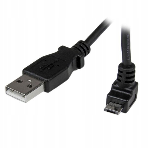 StarTech.com 2m USB2.0 A - micro B kabel USB USB A Micro-USB B Czarny