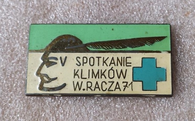 Odznaka- GOPR Spotkanie Klimczaków 1971 sygnowana