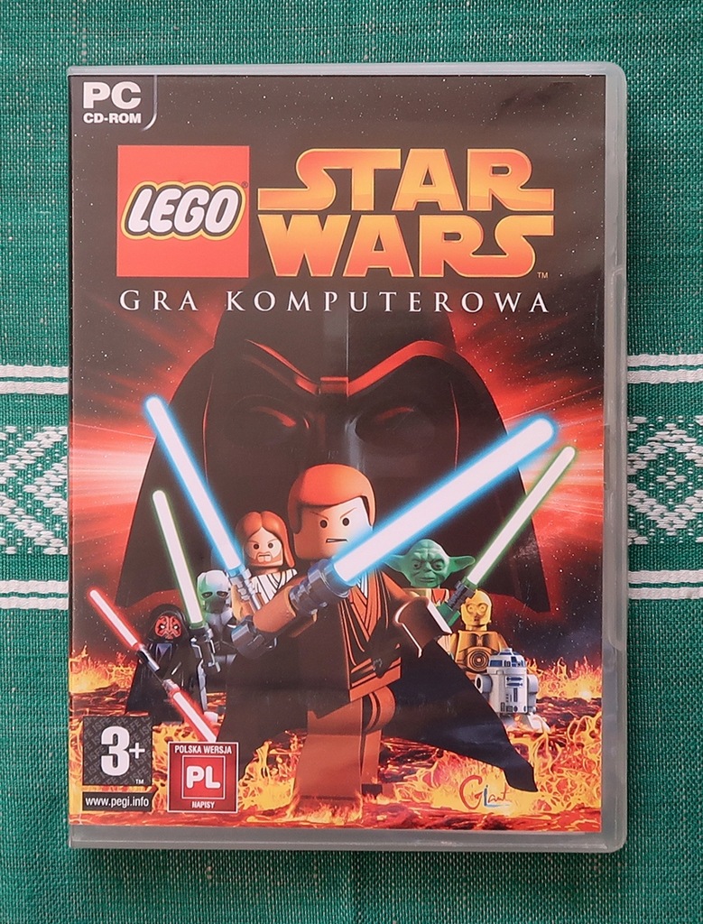 GRA KOMPUTEROWA NA PC CD-ROM STAR WARS LEGO PL/CZE