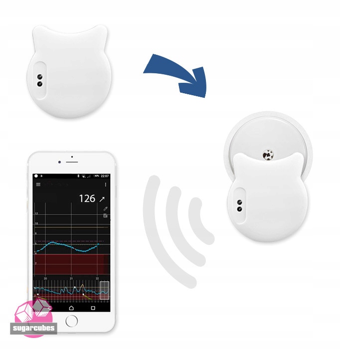 BUBBLE Mini nakładka na sensor Freestyle Libre - 10549420960 ...