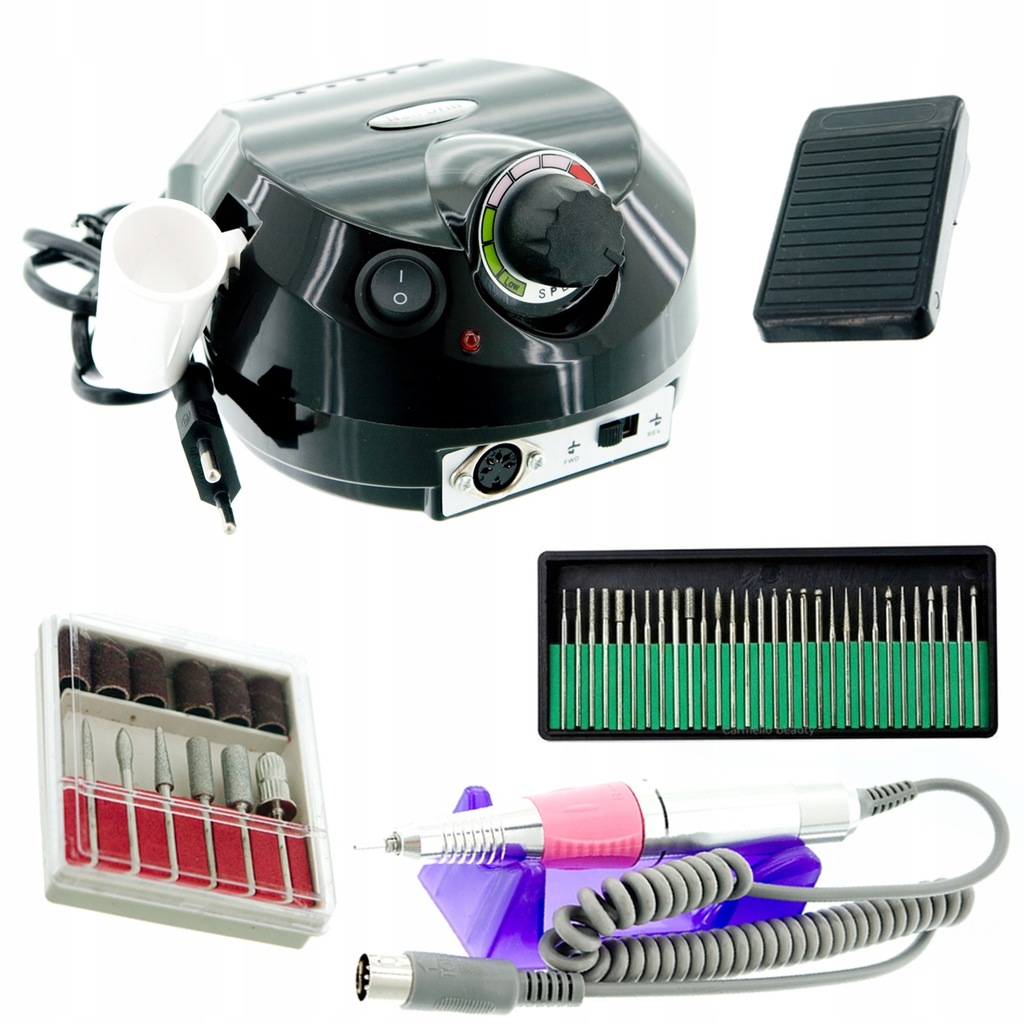 Frezarka do paznokci nail drill DM-202 35W KOLORY - 12062164049 ...