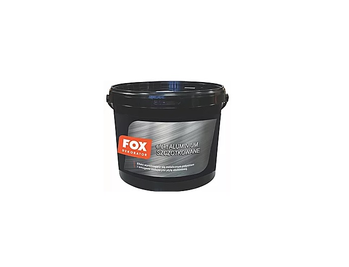 Fox Dekorator - Efekt Aluminium Szczotkowane 10 m2