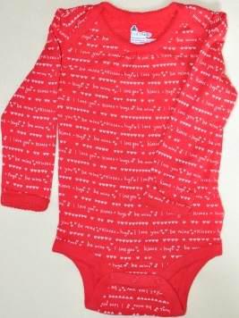 Gap zestaw 3 body walentynka 3-6 m-cy