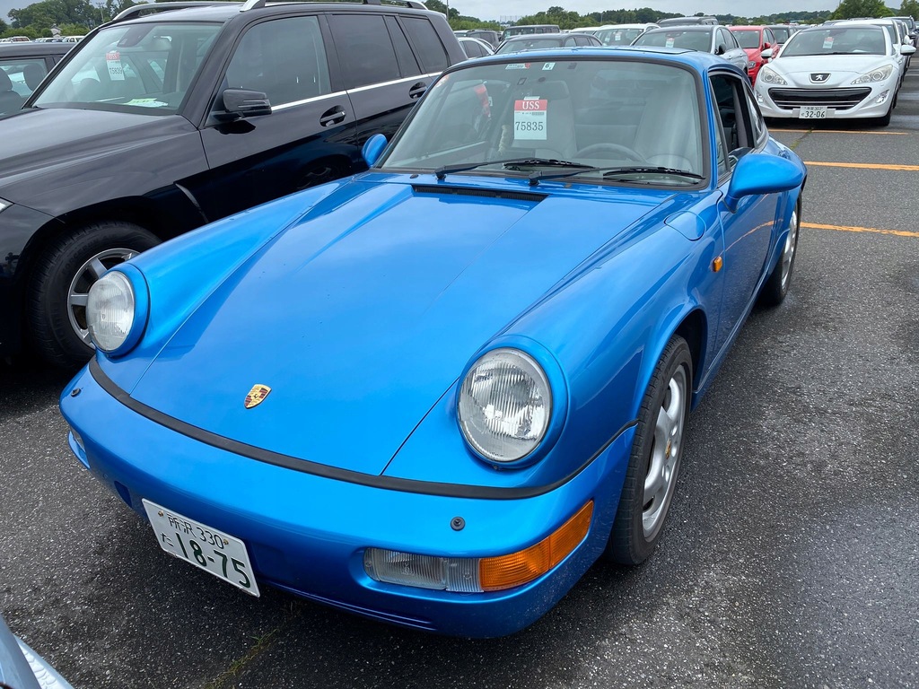 PORSCHE 911 (964) 3.6 Carrera 2 Tahoe Blau