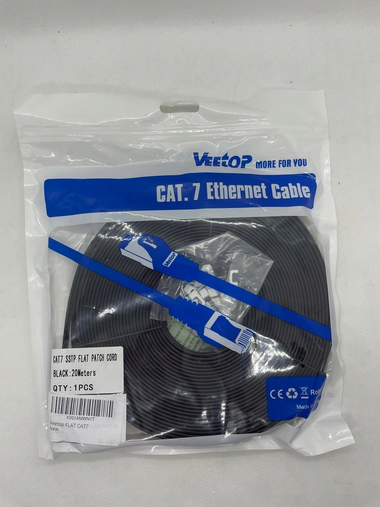 Купить N. КАБЕЛЬ Ethernet LAN Veetop, 20 м, Cat 7: отзывы, фото, характеристики в интерне-магазине Aredi.ru