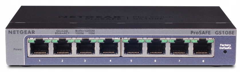 SWITCH NETGEAR GS108E-300PES