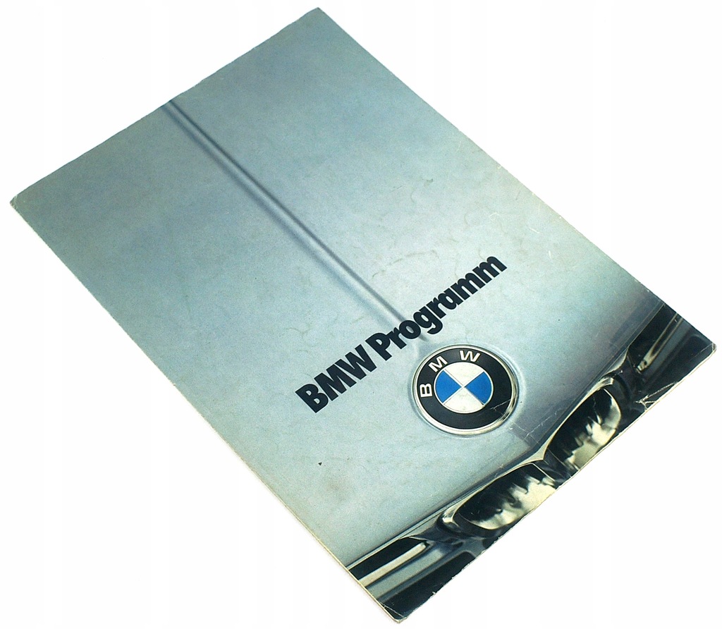 BMW PROGRAMM stary prospekt 1974