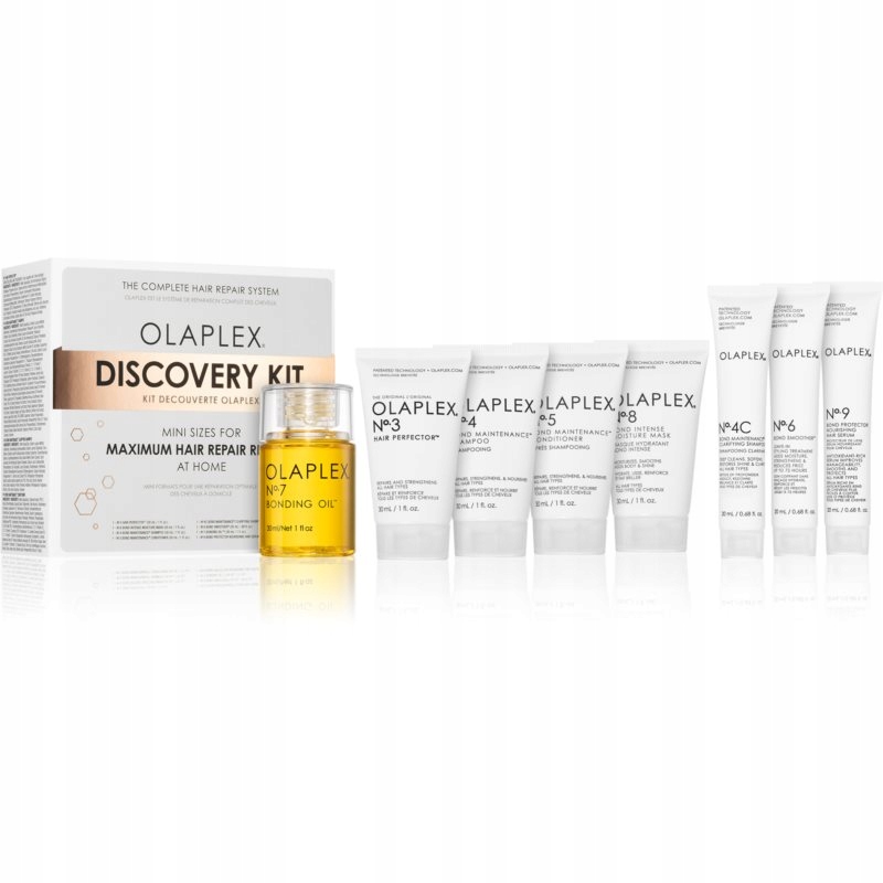 Olaplex Discovery Kit zestaw (dla zdrowych i pięknych włosów)