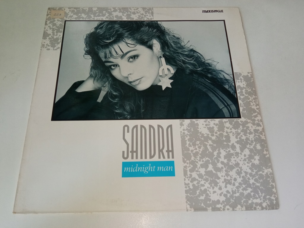 sandra - midnight man / mirror of love (12'') opis