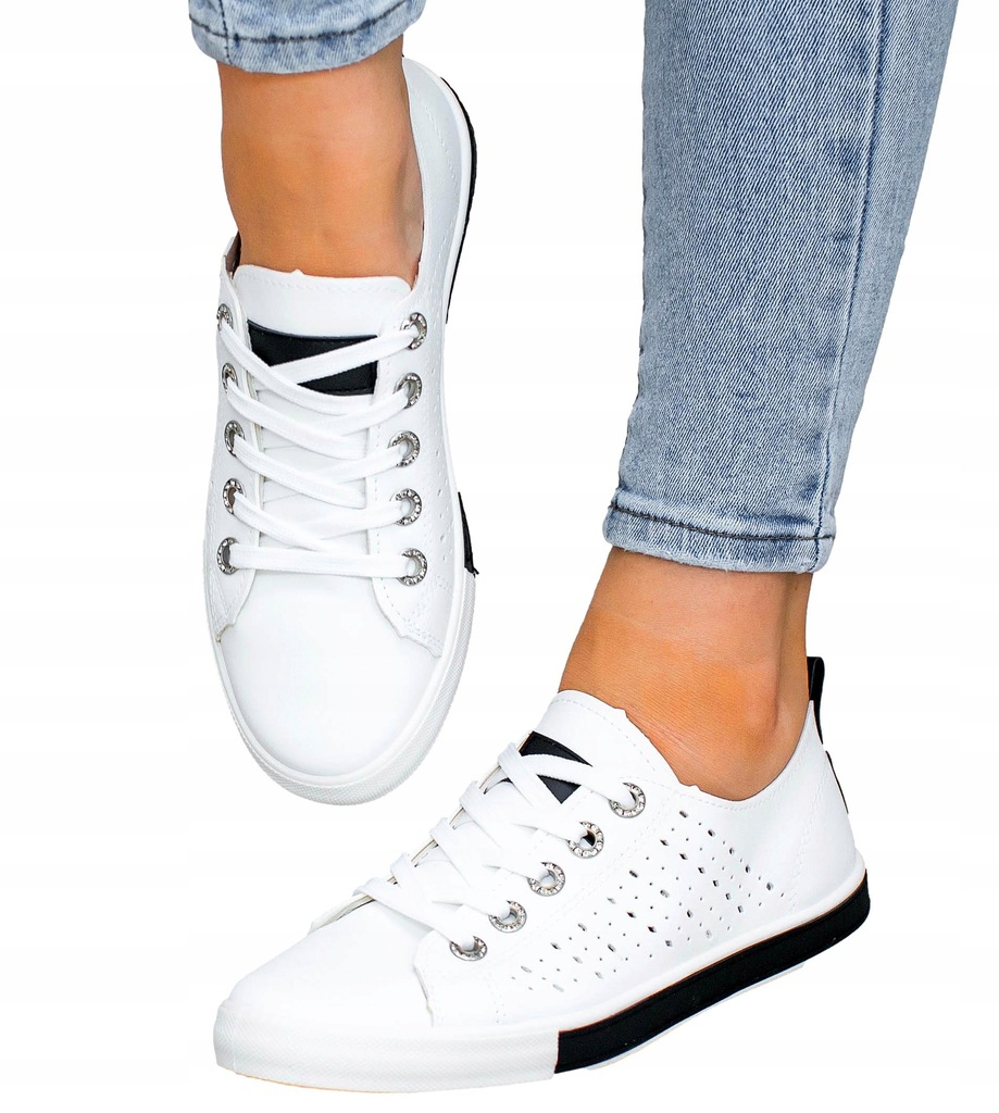 Купить Бело-черные женские лазурные кроссовки, кроссовки 39: отзывы, фото, характеристики в интерне-магазине Aredi.ru