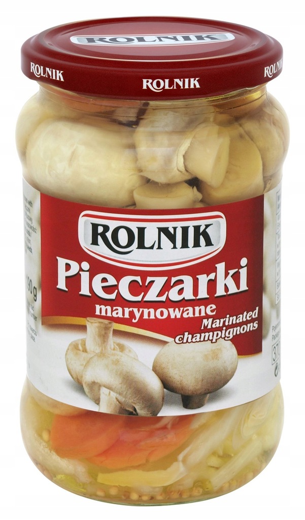 OUTLET Rolnik Pieczarki marynowane 370 ml