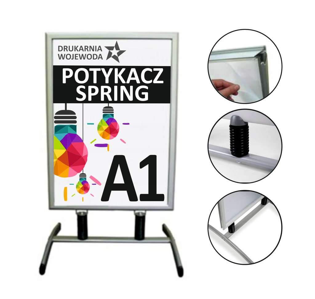 POTYKACZ SPRING DWUSTRONNY ZEWNĘTRZNY A1