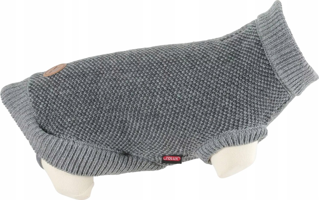 Sweterek dla psa JAZZY T40 szary XL