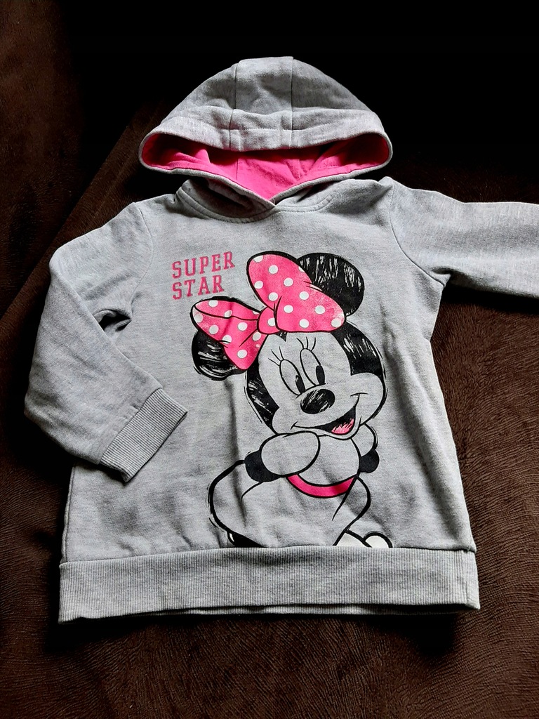 Bluza z kapturem Myszka Minnie rozm. 104/110