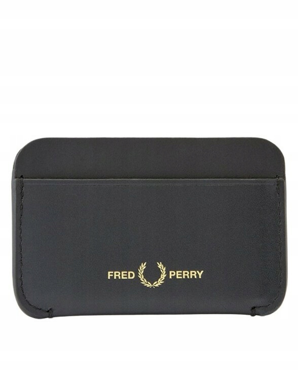 P7L009 FRED PERRY__NB1 ETUI NA KARTY LOGO SKÓRA