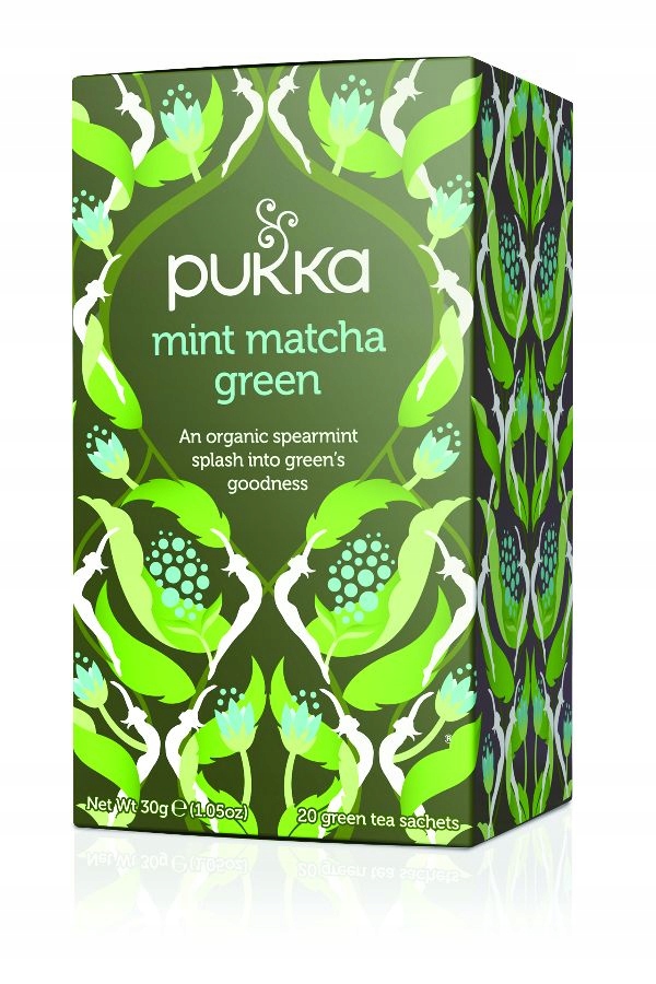 Pukka Mint Matcha Green herbata zielona z miętą 20