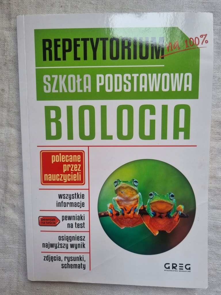 REPETYTORIUM NA 100% - BIOLOGIA SZ. PODSTAWOWA 212