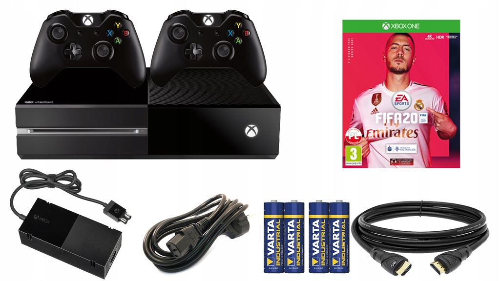 Купить XBOX ONE 500 ГБ + 2X PAD + FIFA 20 ПОЛЬША: отзывы, фото, характеристики в интерне-магазине Aredi.ru