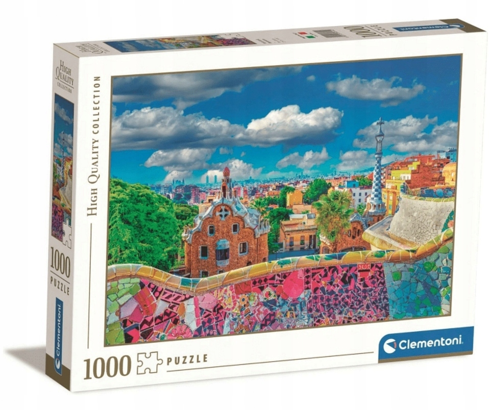 Puzzle 1000 HQ Park Güell Barcelona 39744