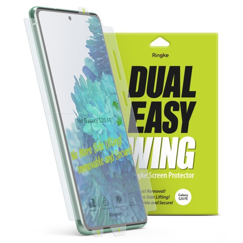 Ringke Dual Easy Wing 2x łatwa w przyklejeniu foli